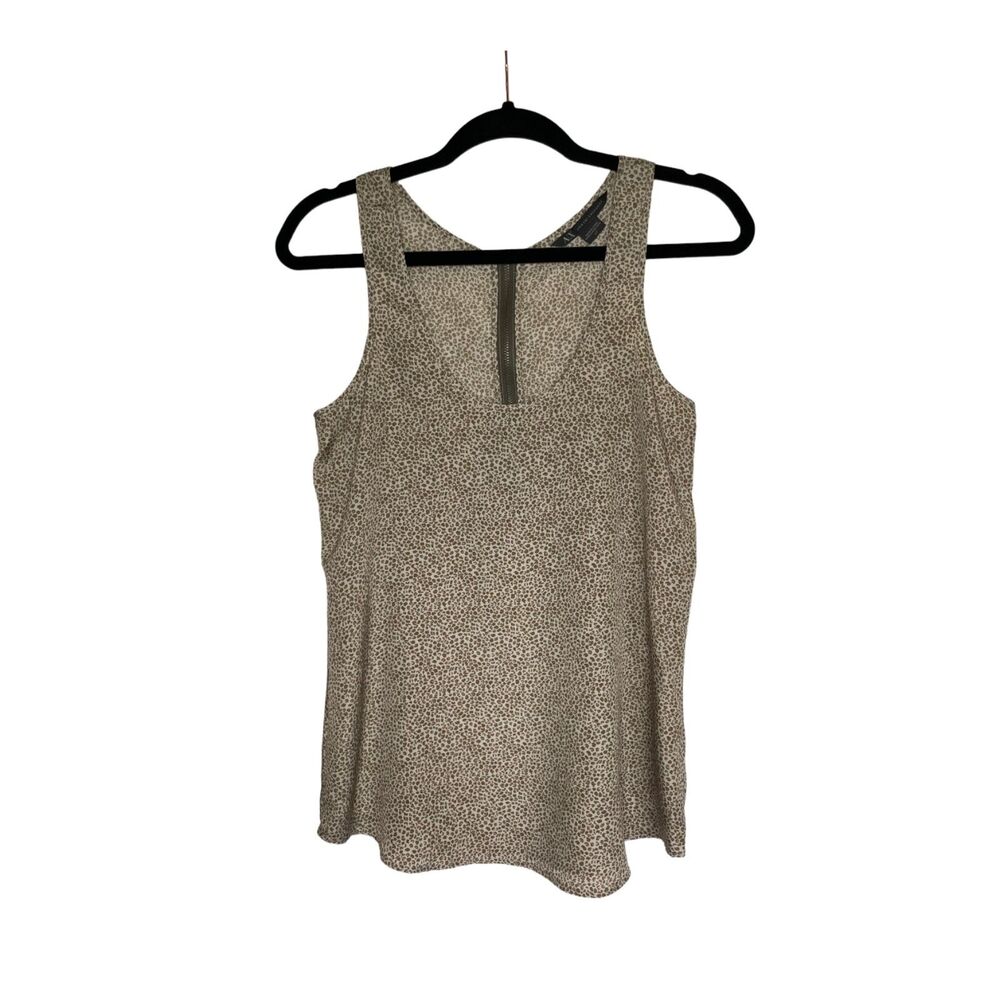NWOT Armani Exchange Animal Print Tank Top Leopard - Size S